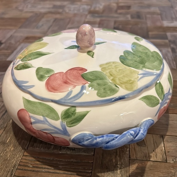 Franciscan Orchard Glade Covered Vegetable Dish - Picture 4 of 10